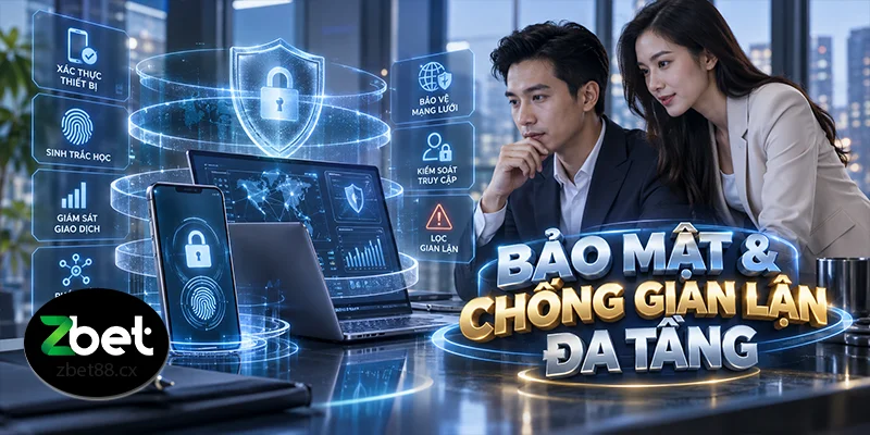 Bảo mật và chống gian lận đa tầng