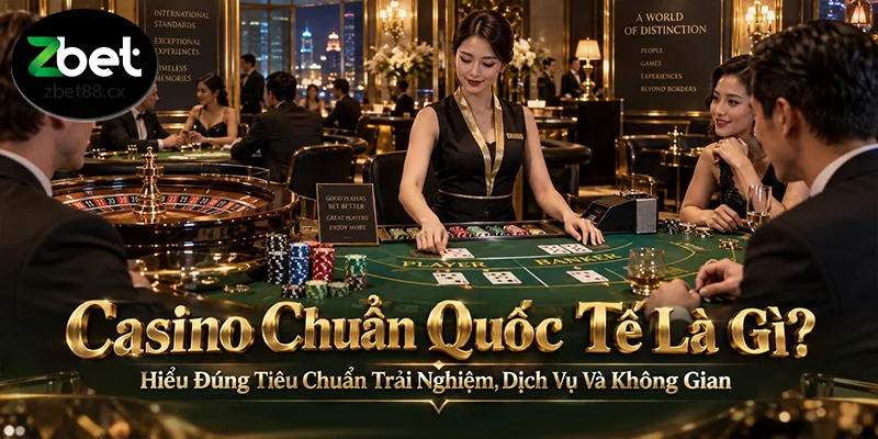 Casino chuẩn quốc tế là gì?
