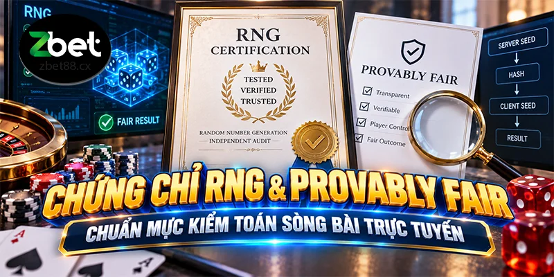 Chứng Chỉ RNG Và Provably Fair