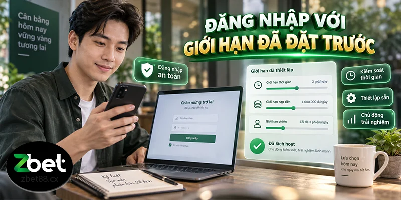 Đăng nhập với giới hạn đã đặt trước