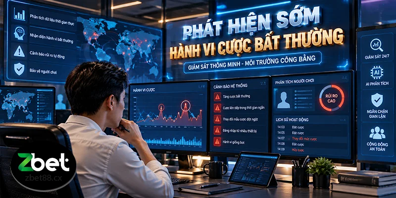 Làm thế nào nền tảng quản lý hành vi cược bất thường?