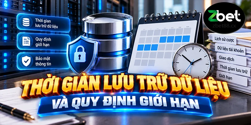 Thời gian lưu trữ dữ liệu và quy định giới hạn