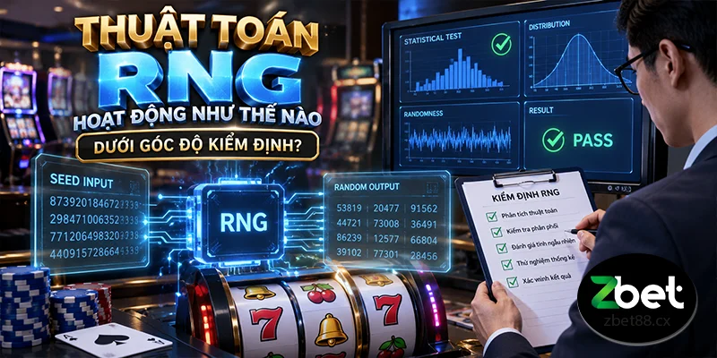 Thuật toán RNG hoạt động như thế nào dưới góc độ kiểm định?