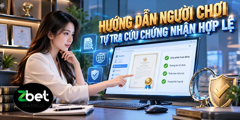 Hướng dẫn người chơi tự tra cứu chứng nhận hợp lệ