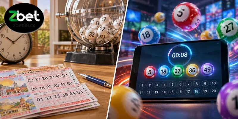 So sánh nhịp chơi giữa xổ số truyền thống và Number Game